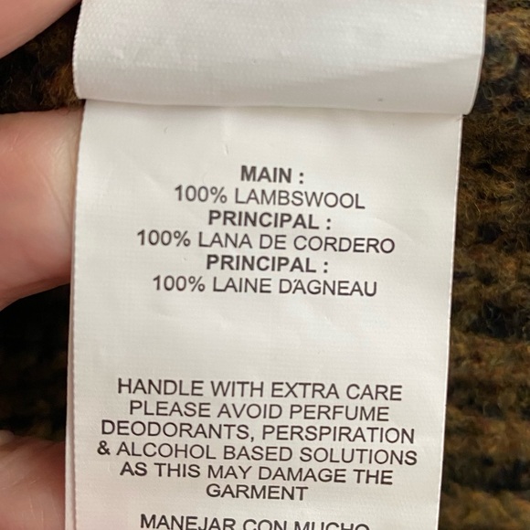 NICHOLAS Ilya Sweater Dress, Green-Brown Multi (S) - Picture 6 of 6